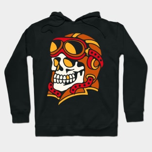 Skull pilot Hoodie